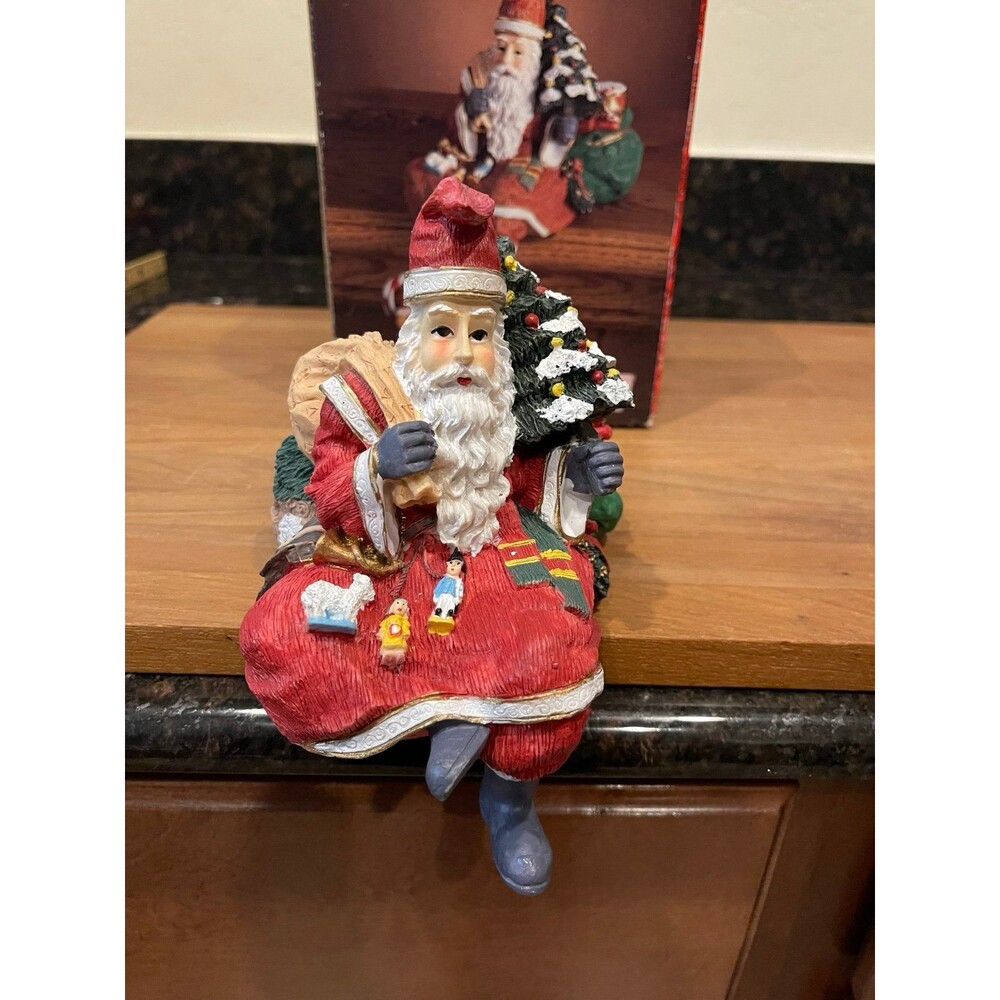 Weihnachtsmann international stocking holder